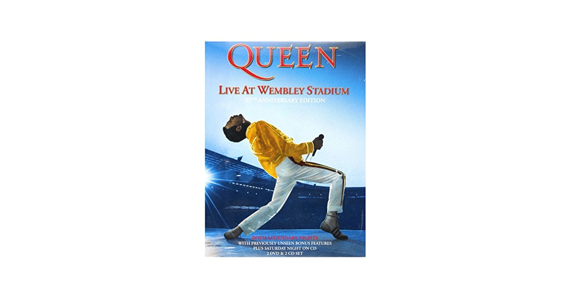 QUEEN Live At Wembley Stadium』25周年ボックス Queen Live at Wembley Stadium (2 DVD Set) 25th Anniversary